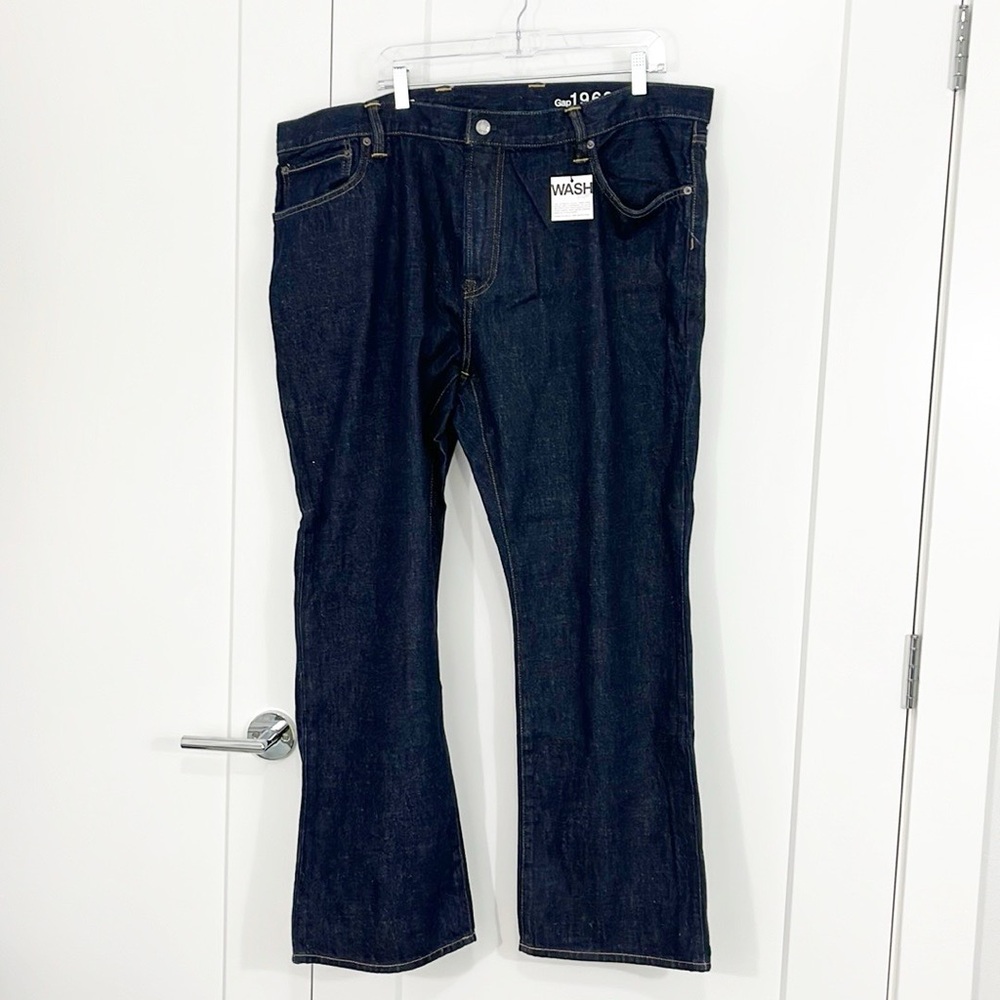 New Gap 42 x 30 Dark Blue Standard Jeans